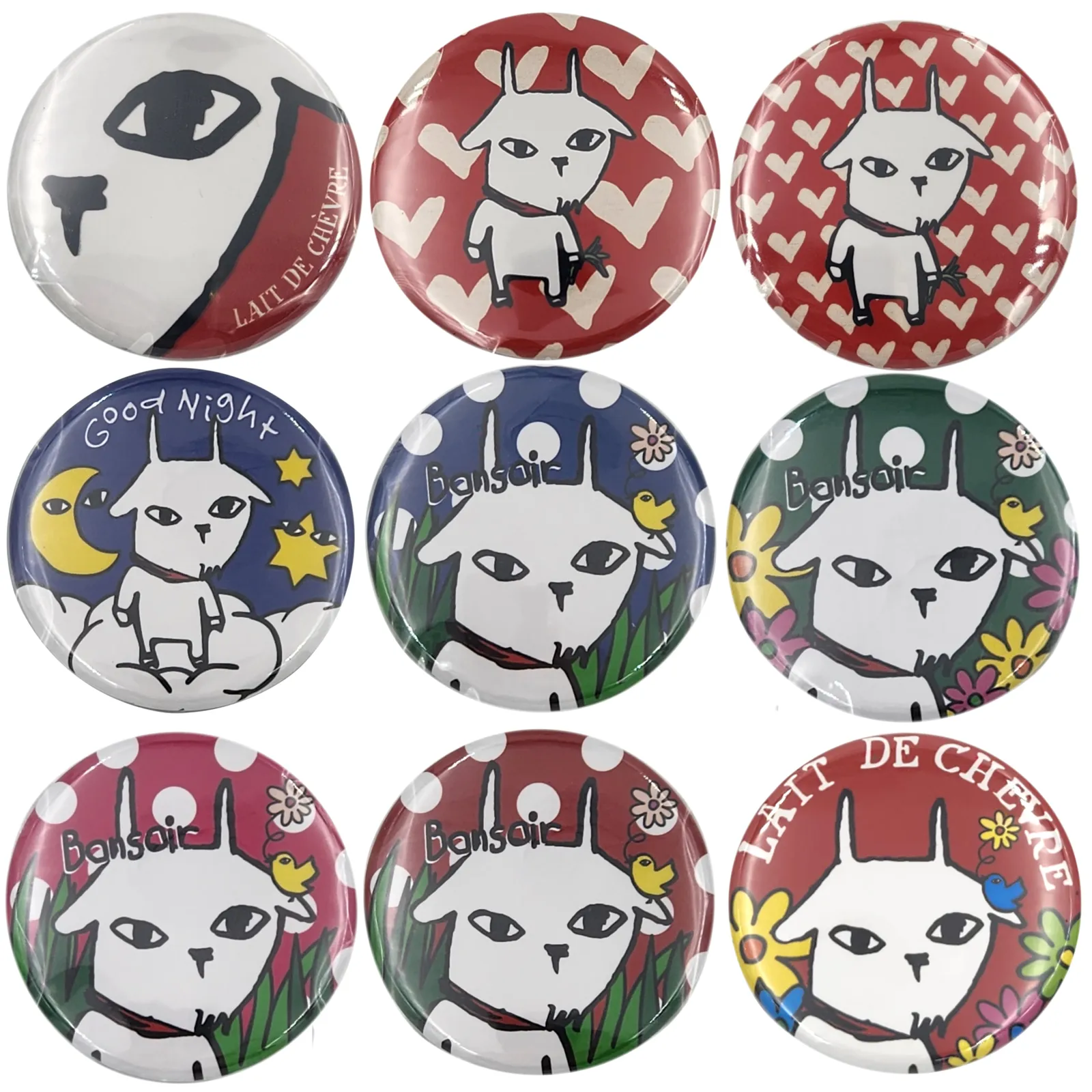イボンヌ缶バッジ